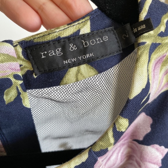 Rag and Bone Ruby Fit and Flare Dress - Picture 4 of 4